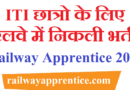 RRC SR Railway Apprentice Recruitment 2022, ITI Latest Apprentice 2022