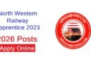 North Western Railway Jaipur Apprentice 2023, 2026 Posts, ITI Pass